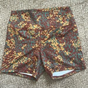 Desert Leopard True High Contour Shorts